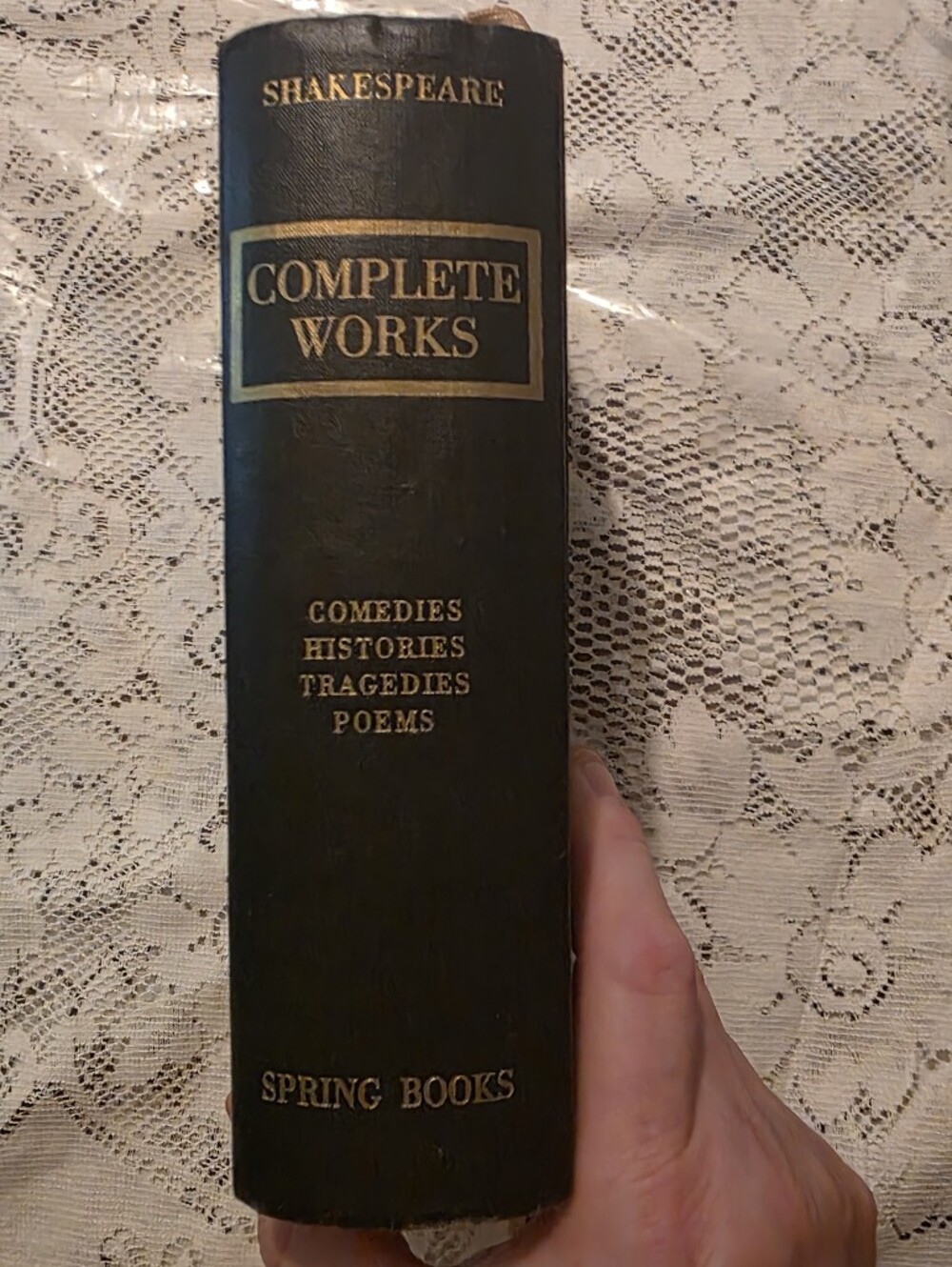 Spring Books Complete Works of William Shakespeare Hardcover English